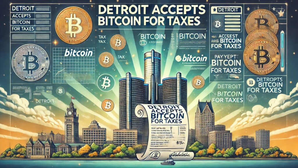 Detroit Becomes Largest Us City To Accept Bitcoin And Cryptocurrencies