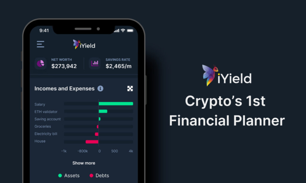 Iyield Announces Crypto’s First Financial Planning Tool Blockchain News,