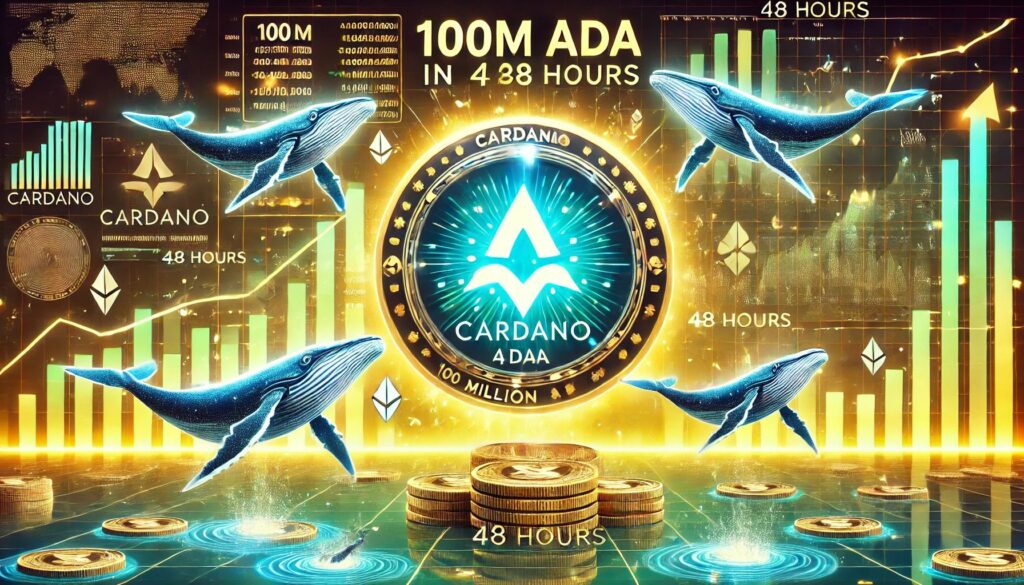Cardano Whale Goes On A Shopping Spree – 100 Million