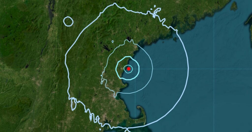 Earthquake Off Maine Coast Rattles New England