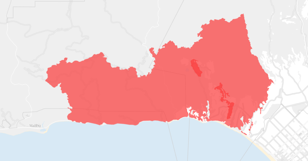 Take A Look At The Scale Of California's Wildfires