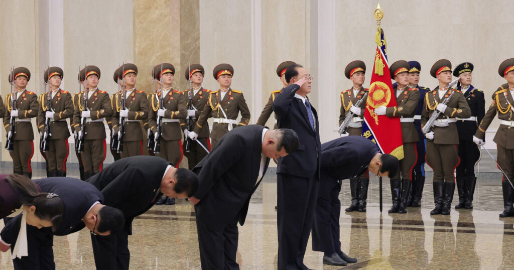 Kim, A North Korean Man, Visits His Father's Grave Occasionally