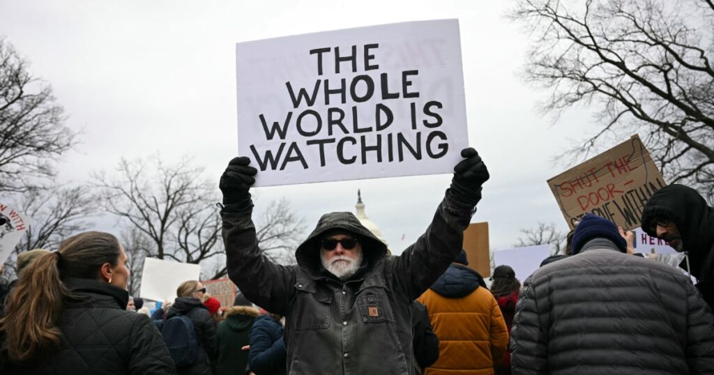 Protests Throughout The United States Blame The Trump Administration's Policy