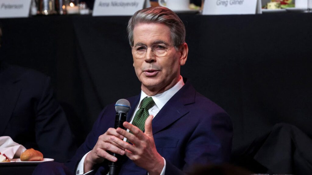 Treasury Secretary Bescent Says The Economy Is "starting To Roll