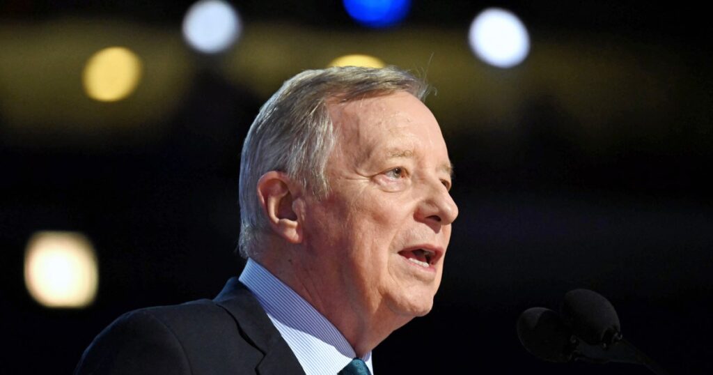 Longtime Democrat Sen. Dick Durbin Won't Seek Re Election In 2026
