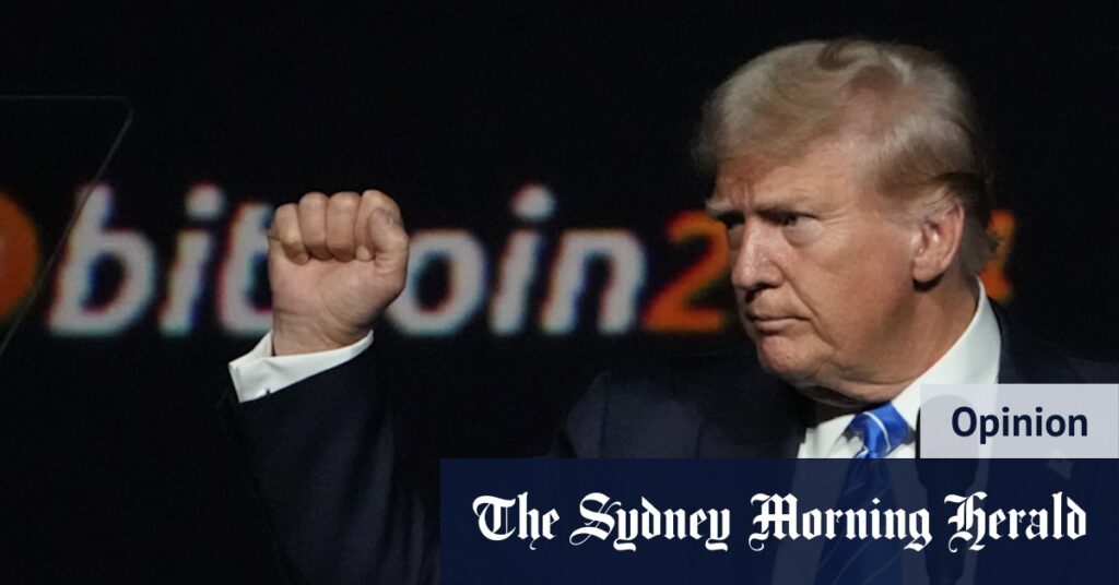 Donald Trump Faces Questions About Crypto's "conflict Of Interest" As