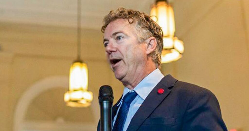 Senator Rand Paul Says He's "not Invited" To A White