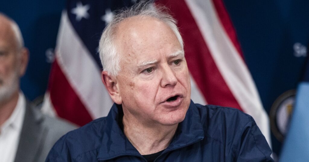 Trump Says He Won't Call Gov. Tim Waltz After The