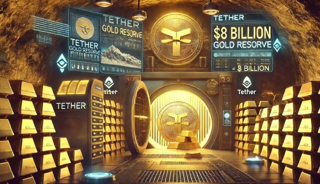 Tether Secret Swiss Vault: $8 Billion Gold Reserve Behind Stablecoin