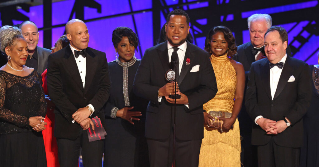 Tony Winner's "purpose" Succeeds On The Back Of The Patriarch