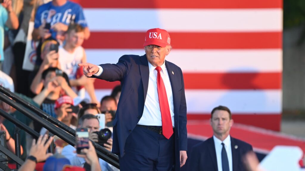 Trump Says Countries Along The Brics Bloc Will Face 10%