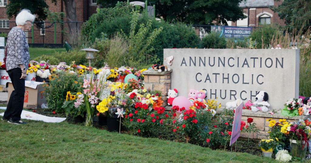 Announcement Catholic Church Holds Its First Mass Since The Shooting