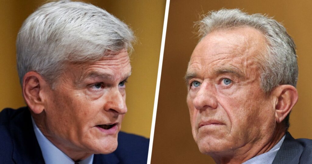 Gop Senator Bill Cassidy Pitt Rfk Jr.