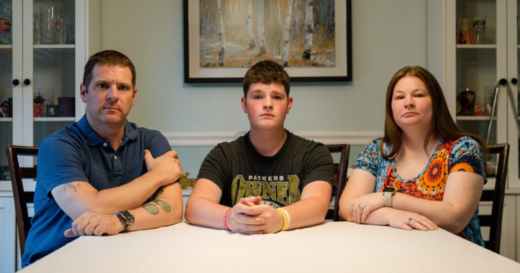 Their son is "too unstable to function outside the hospital."