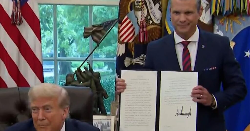 Trump Rebrands Dodd As "war Bureau"