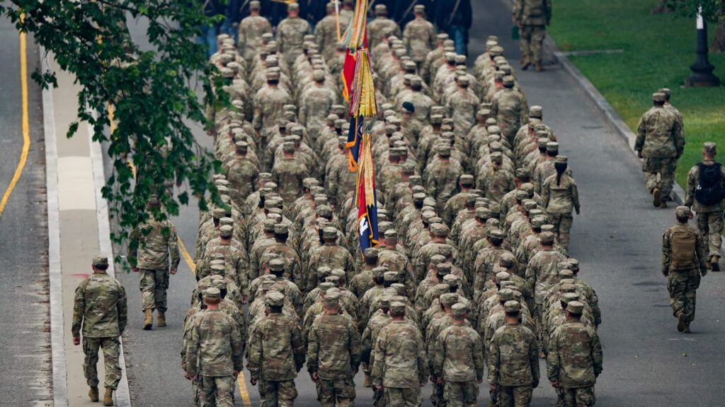 Military payday could put pressure on trump and congress if