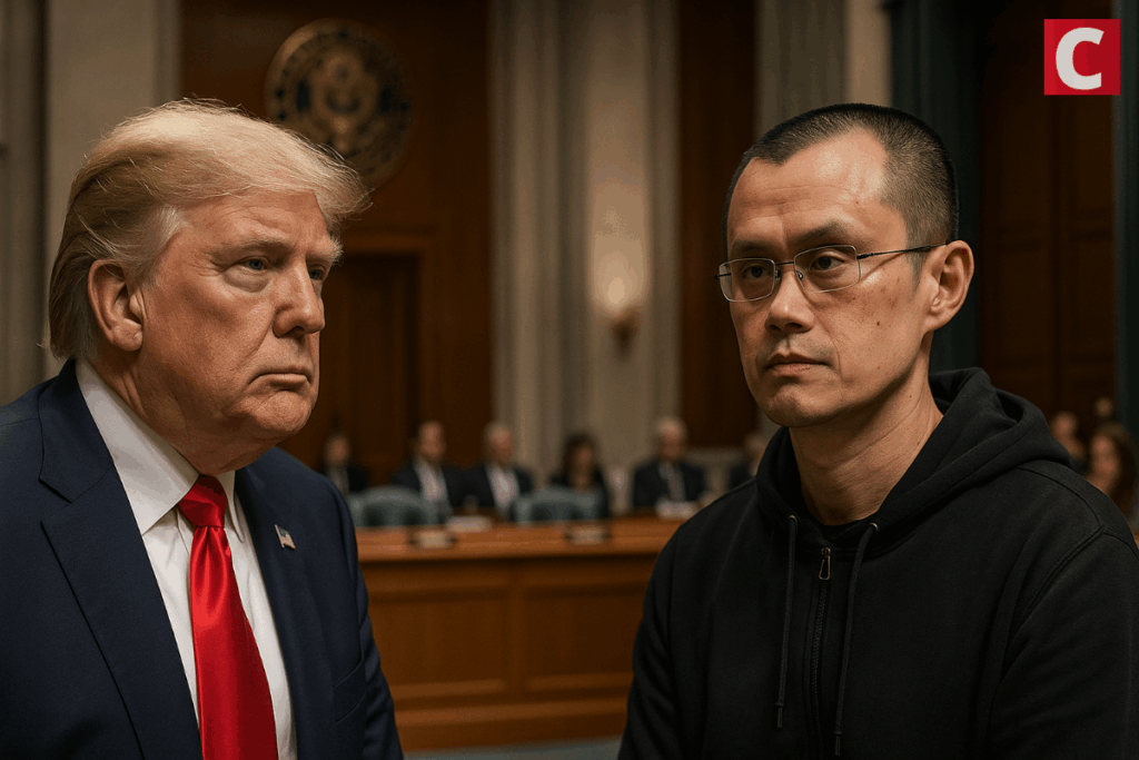 Senate investigates president trump's pardon of binance's cz