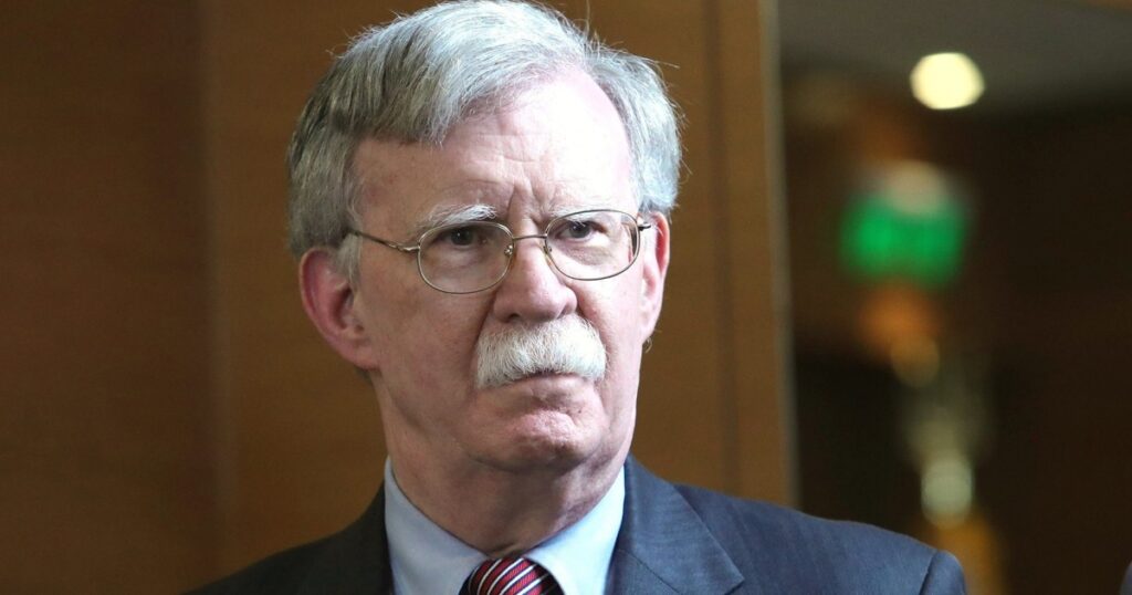 What is the political significance of john bolton's indictment?