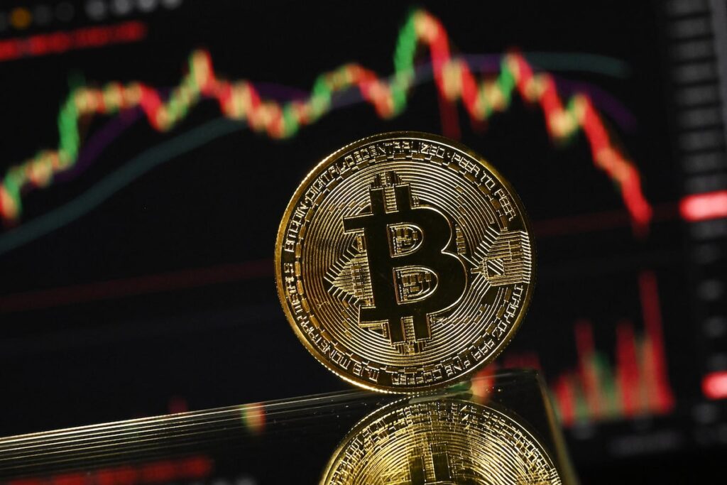 Bitcoin is now a barometer of the devastated us economy,