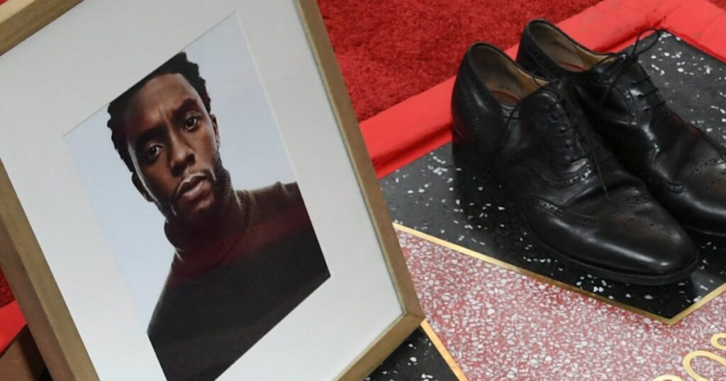 Chadwick boseman honored with star on walk of fame