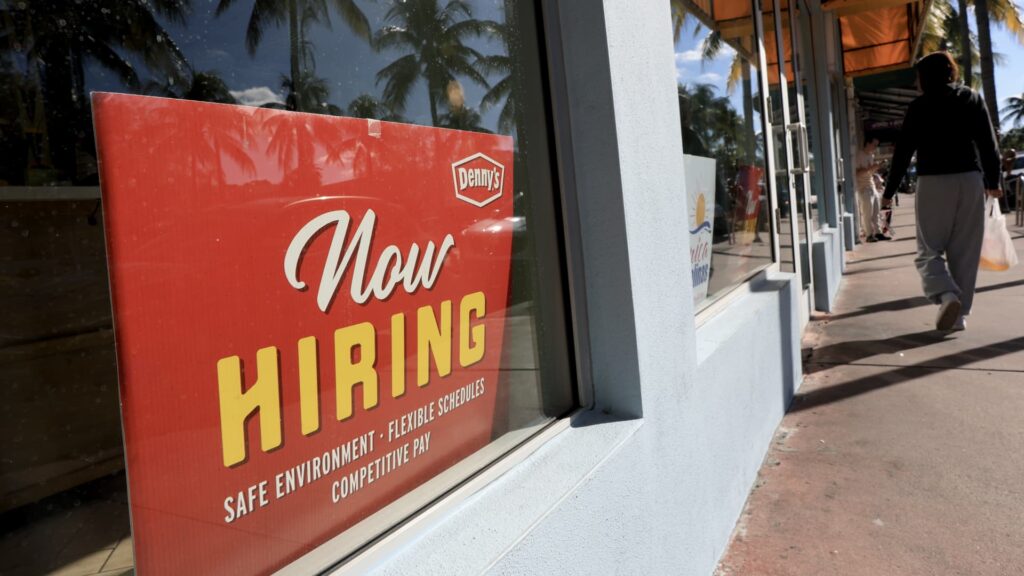 Civilian payroll losses have accelerated over the past four weeks,