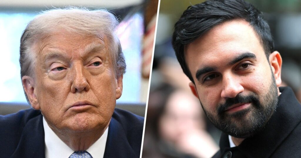 President trump meets with new york mayor elect mamdani in the