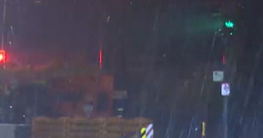 Southern california is hit by a powerful storm