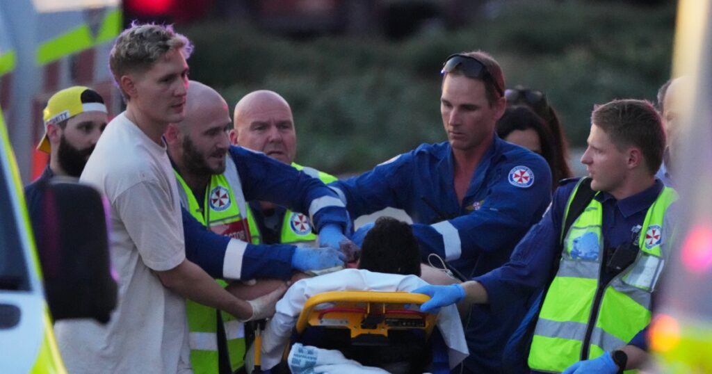 Man who disarmed alleged gunman at bondi beach is hailed