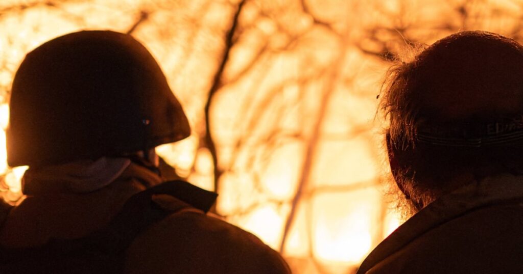 Russia attacks kiev amid us led peace talks