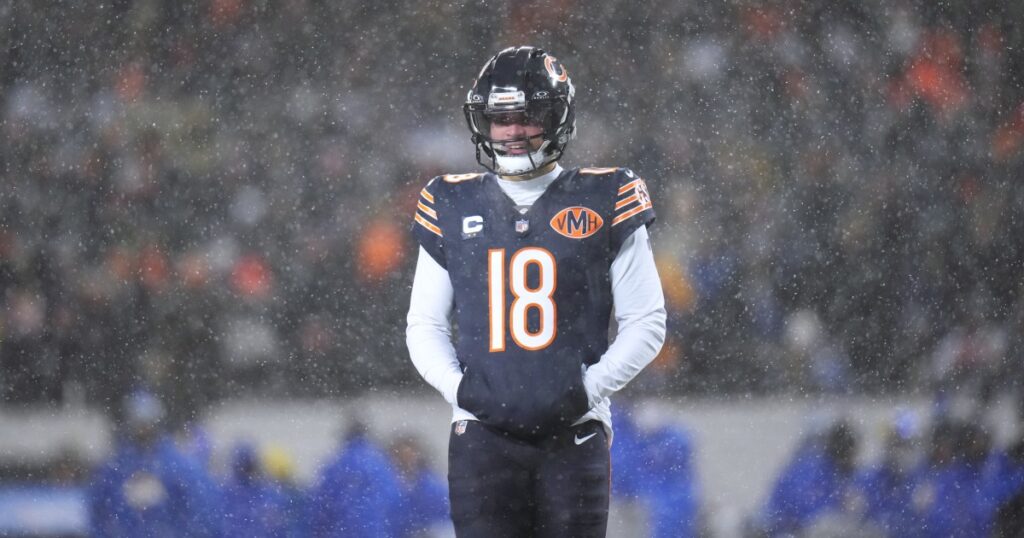 Caleb williams pitched the best pitch of his life. and