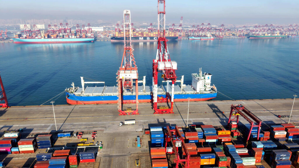 China's annual trade surplus reaches record high of $1.2 trillion