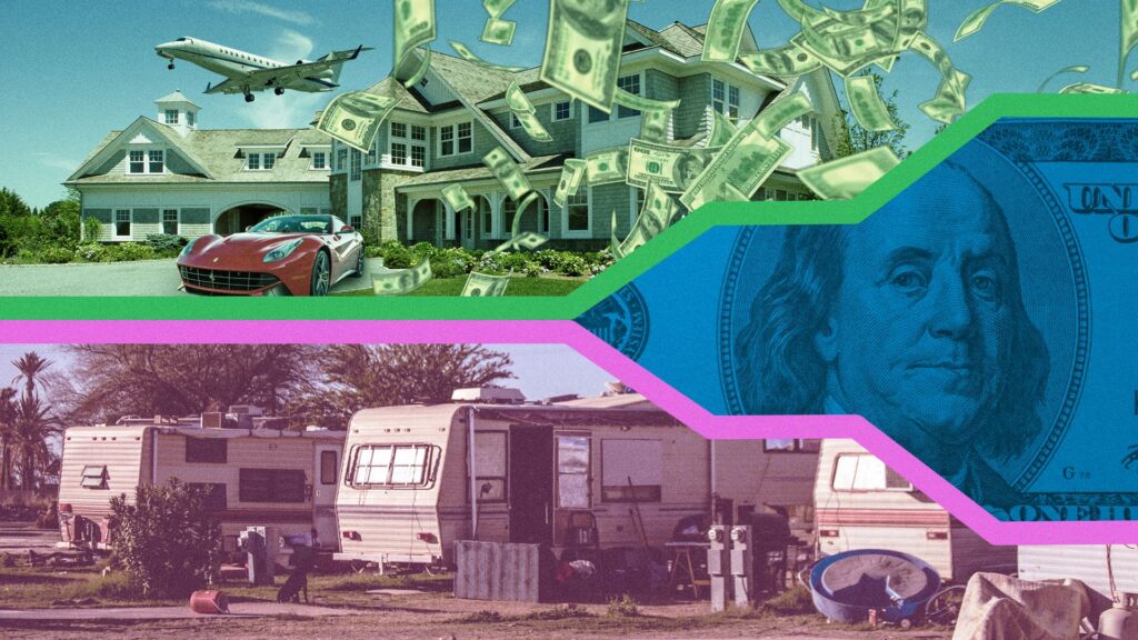 Wealth inequality is worse than ever as the k shaped economy