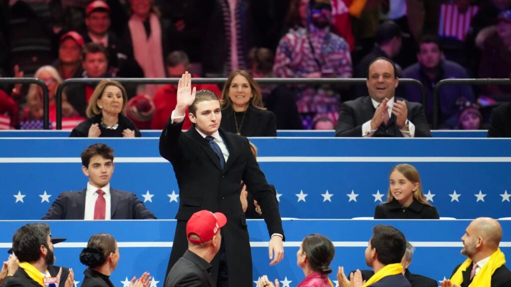 Baron donald trump's value soars on wlfi, abu dhabi investment