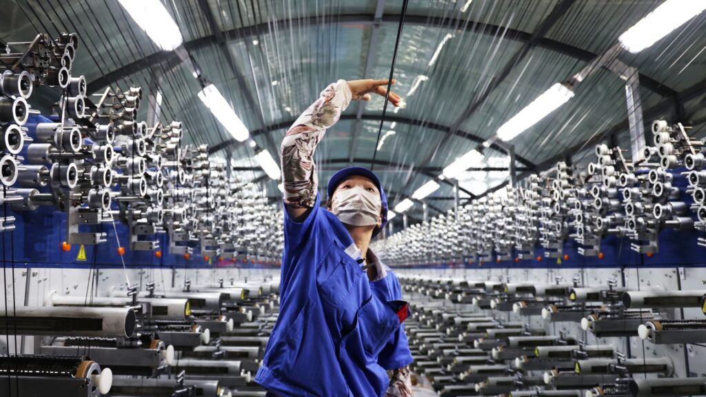 China's factory activity rises at fastest pace since october, private