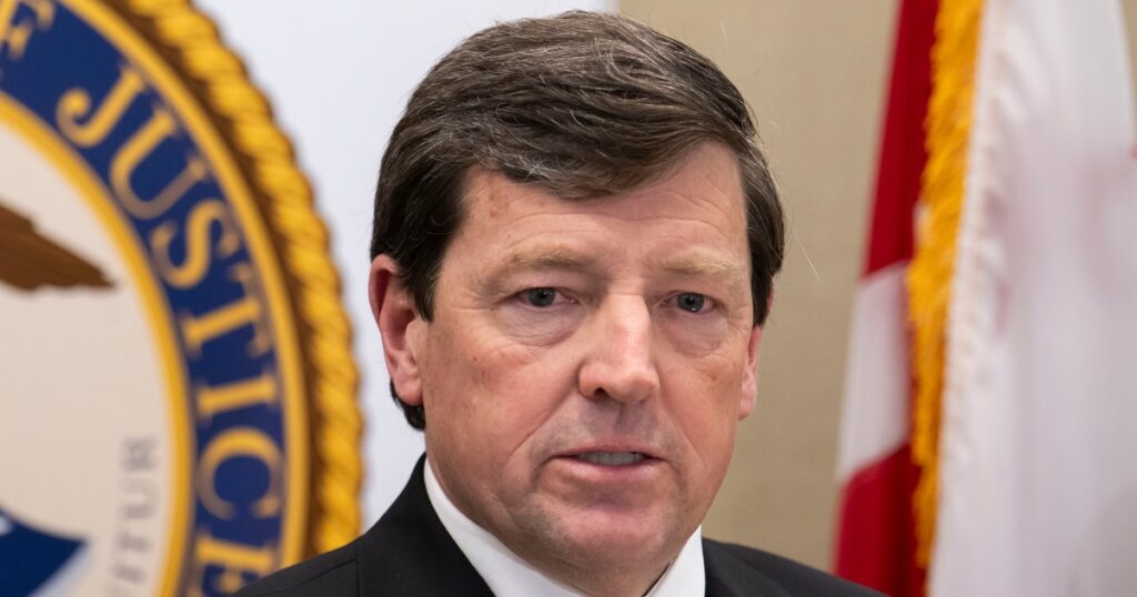 Ed martin fires justice department's 'weaponization czar', sources say