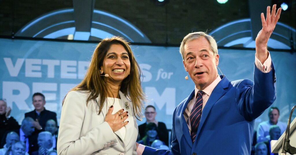 New far right party marches in britain