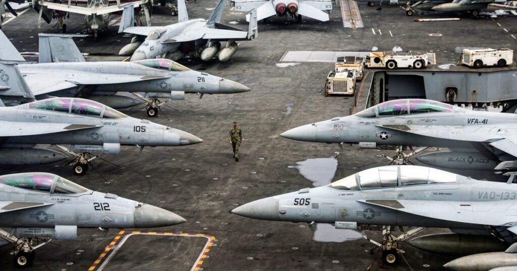 Us military deploys more weapons to middle east in preparation