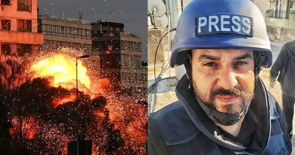 Beirut photographer puts himself in the firing line to film