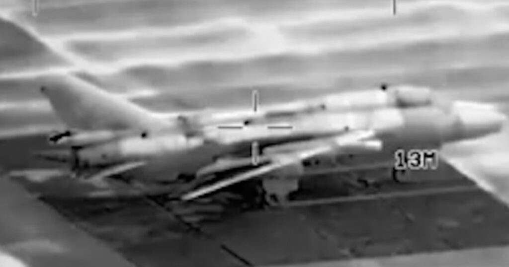 Us military releases video of iran attack