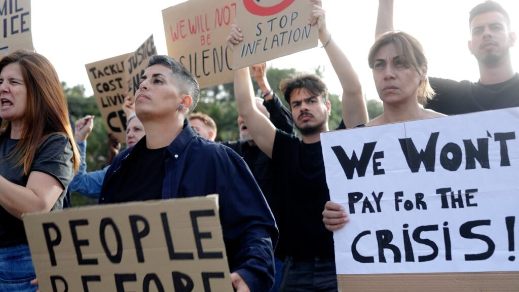 Wall street raises the possibility of a recession as the