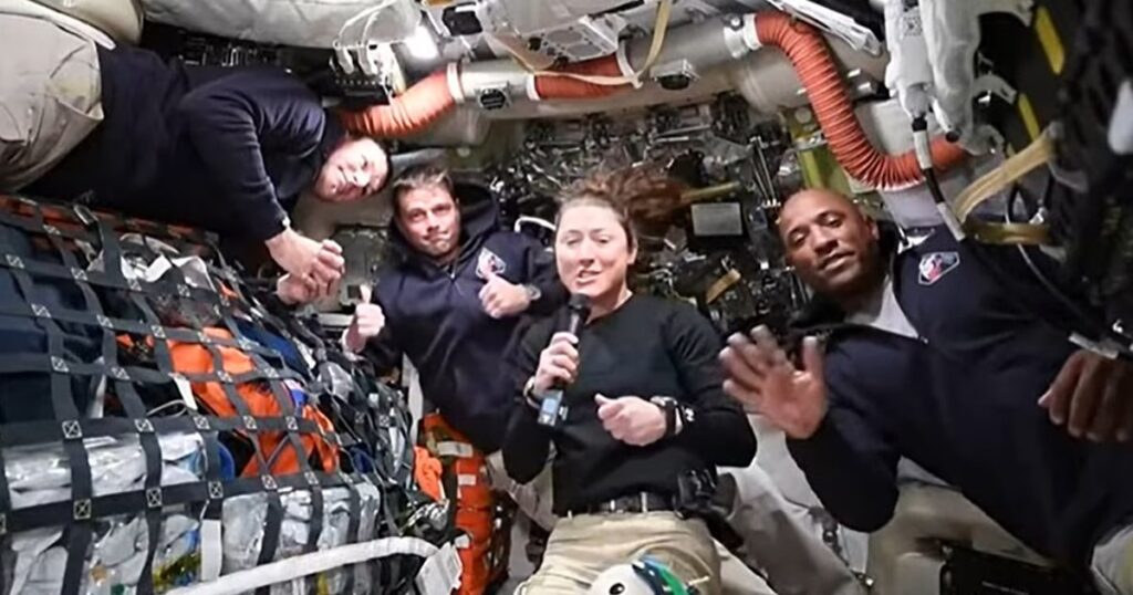 Artemis ii astronaut says he can see the far side