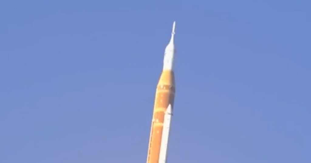 Artemis ii successfully launched from cape canaveral