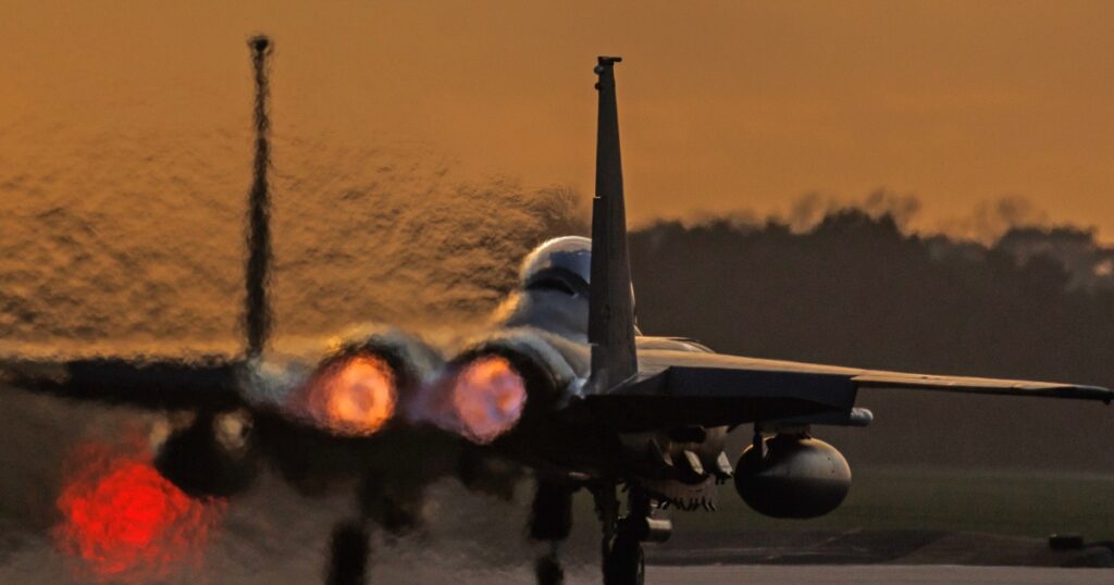 President trump said iran was "destroyed." then an american f 15e