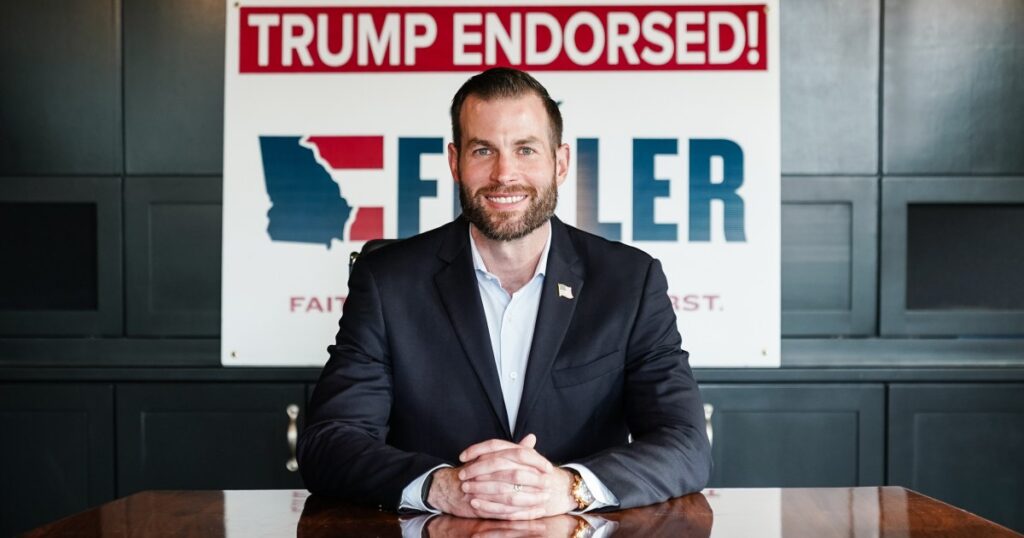 Republican clay fuller wins special election to replace marjorie taylor