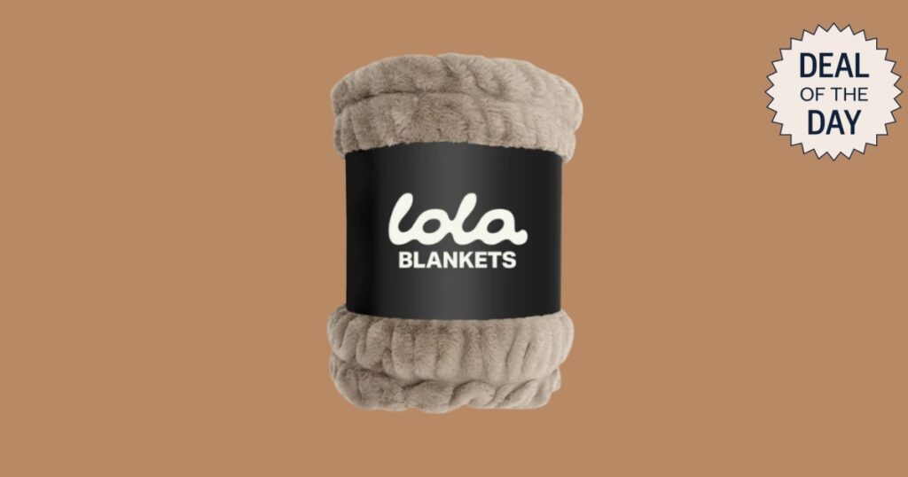 Up to 50% off lola blankets: today's sale