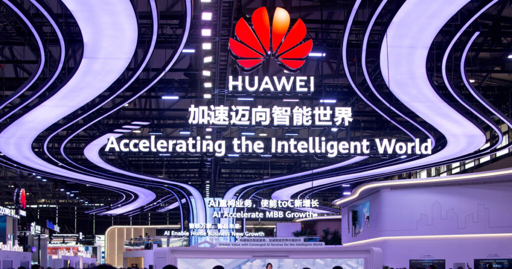 China's huawei touts breakthrough in chip design to counter us