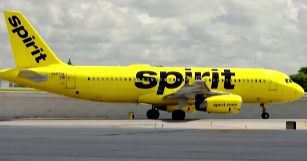 Spirit airlines announces all flights canceled due to flight suspension
