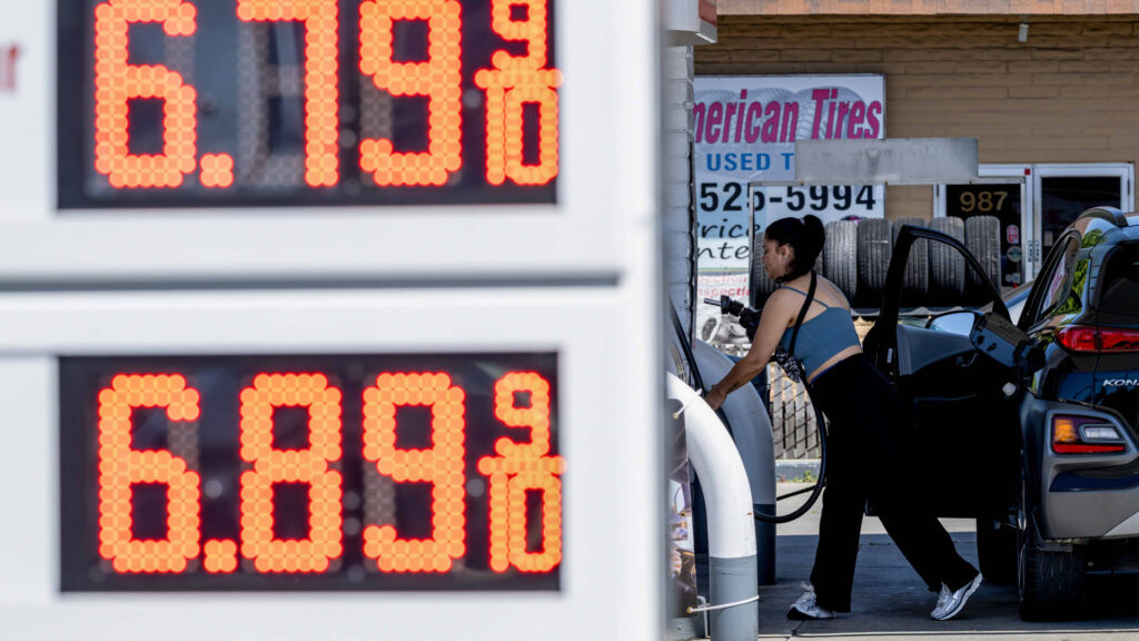 The average u.s. household pays $450 more for gas and