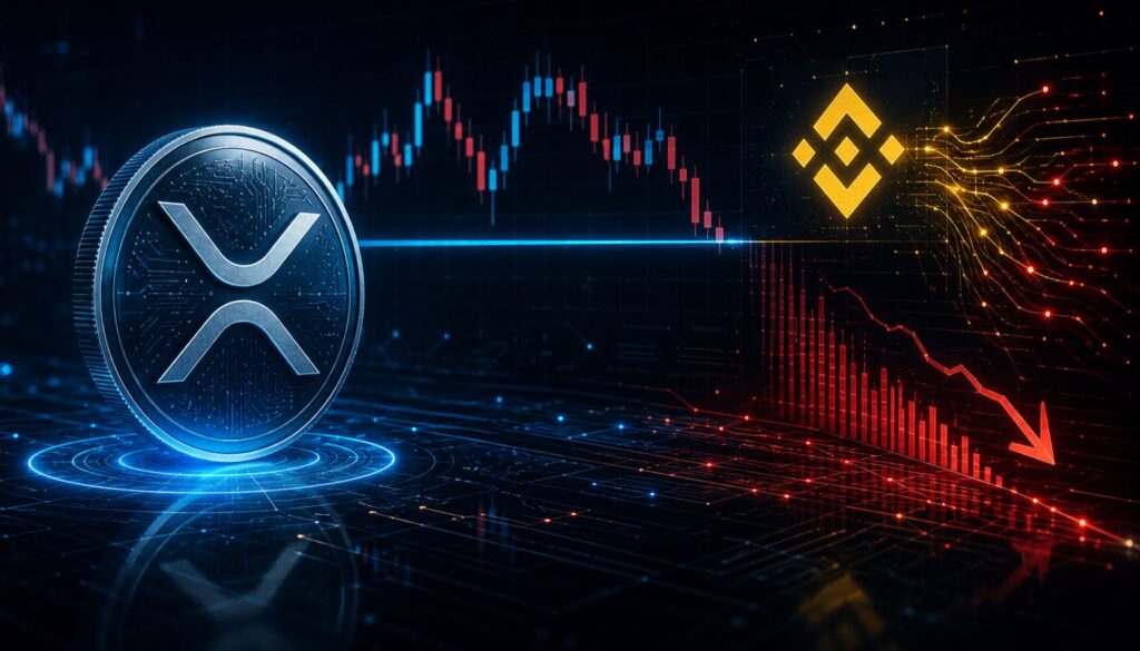 Xrp maintains key levels, but binance flow data suggests weakening