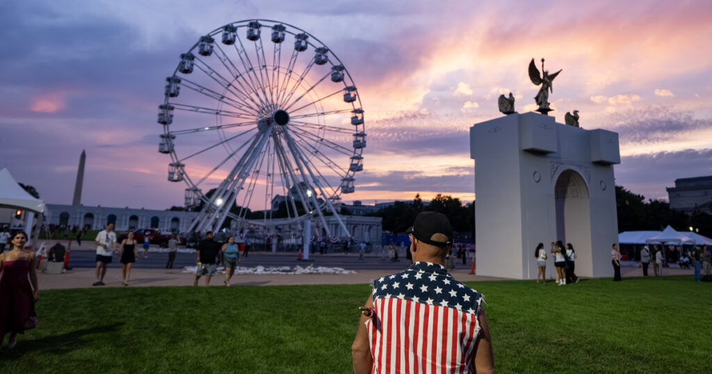 Attendees at president trump's great american state fair say they